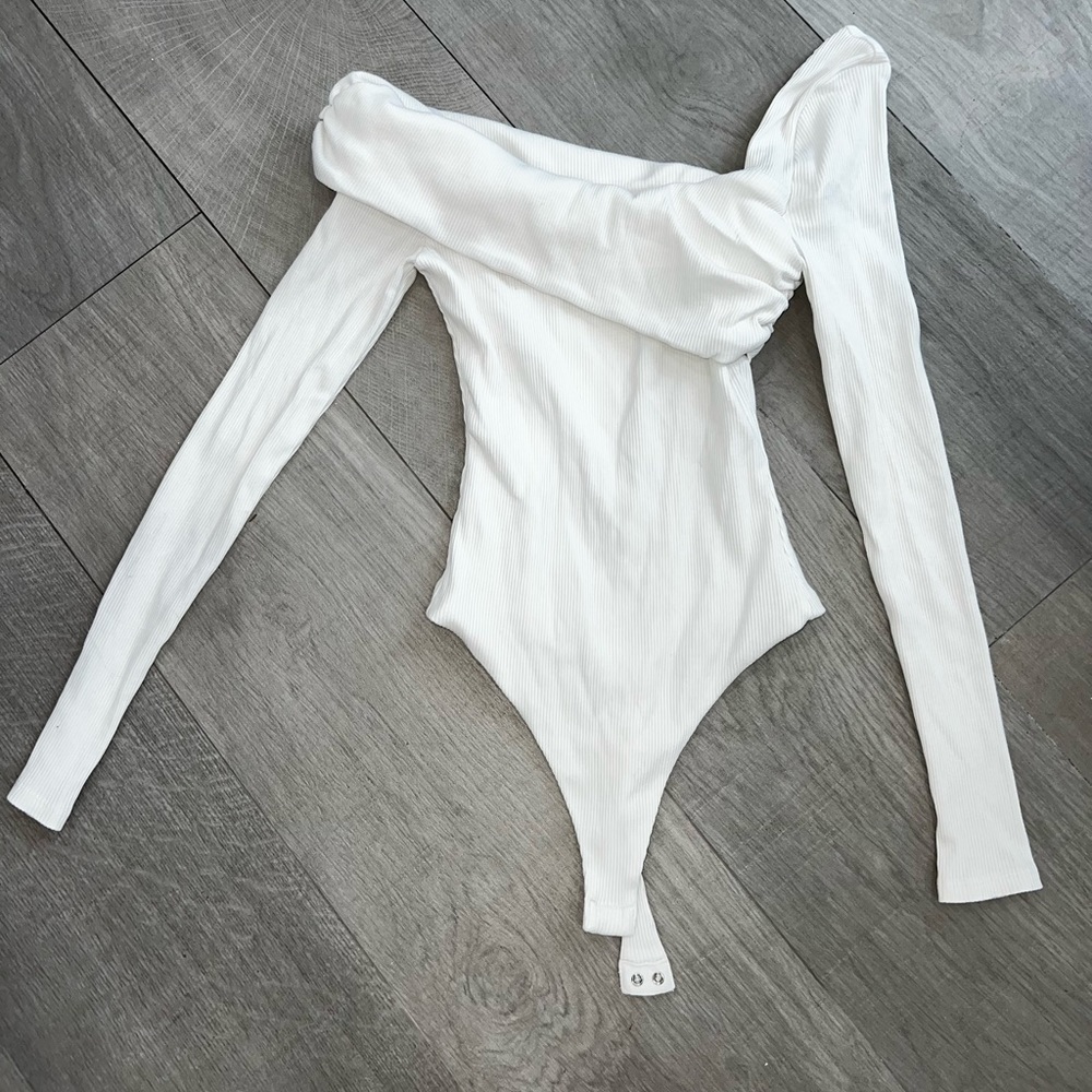 Lovers + Friends White Bodysuit